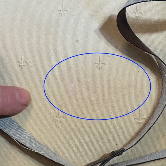 Vintage 60s soft case fabric suitcase, groovy brown, green floral, Japan luggage - Picture 10 of 12